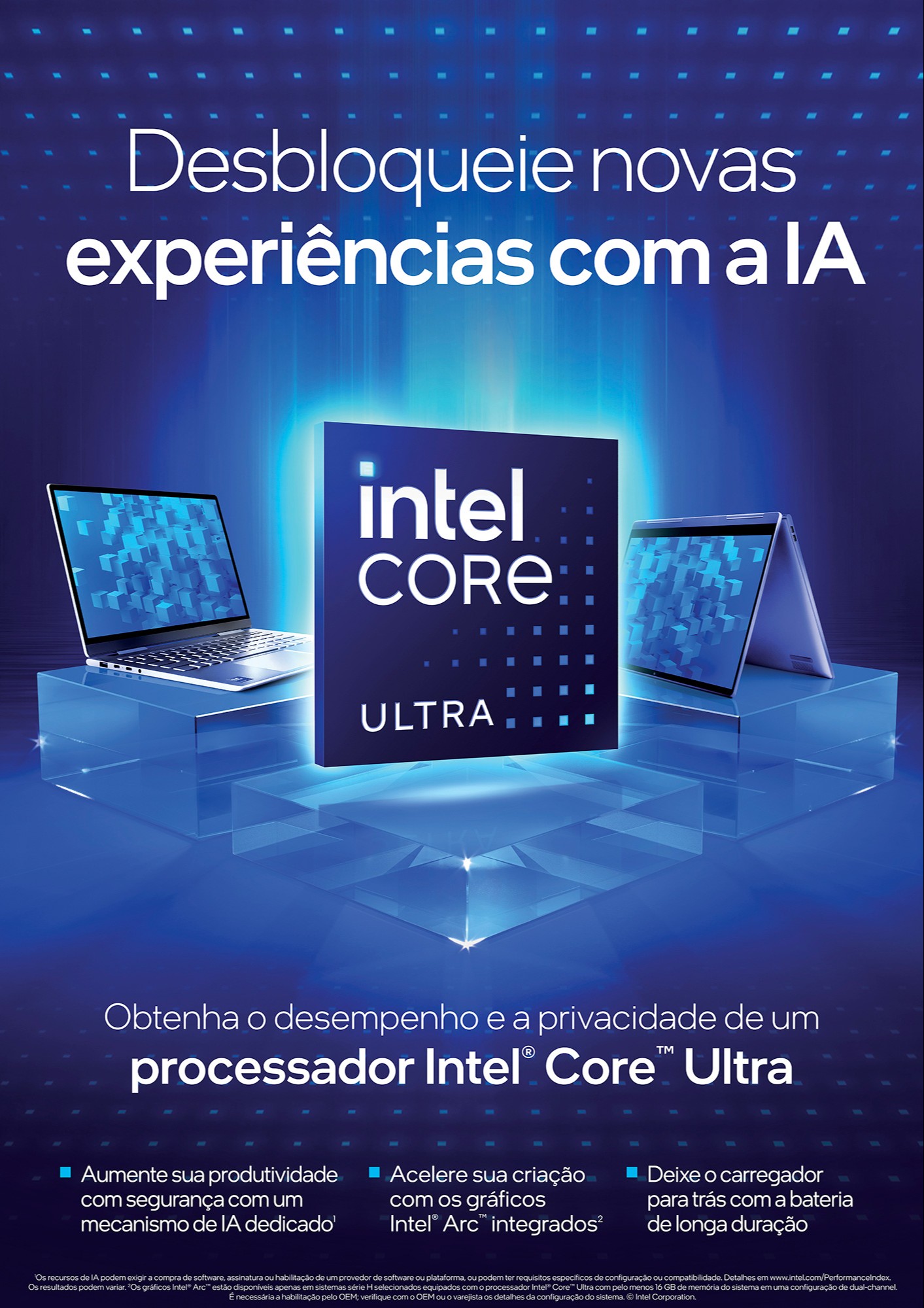 Novo Intel® Core™ Ultra IA