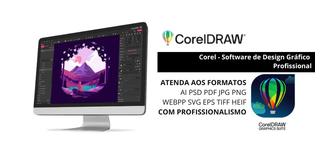 Corel - Software de design gráfico profissional