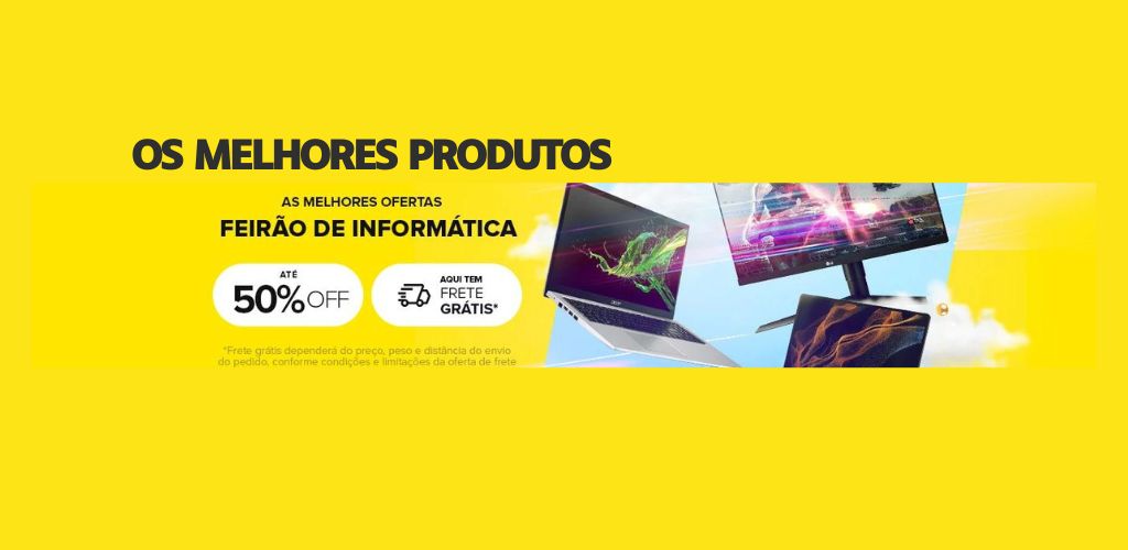 Feirão 50% OFF em Tecnologia da Informação!