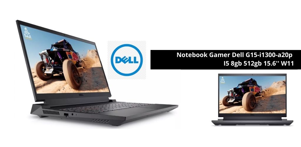 Notebook Gamer Dell G15-i1300-a20p I5 8gb 512gb 15.6 W11